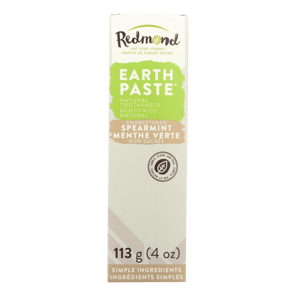 Redmond Trading Company Earthpaste - Spearmint - 4 Oz - Lakehouse Foods