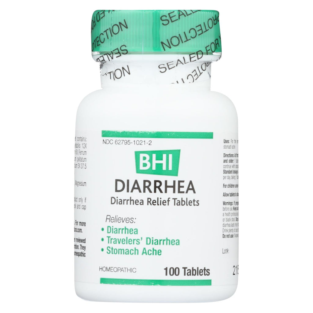 Bhi - Diarrhea Relief - 100 Tablets - Lakehouse Foods