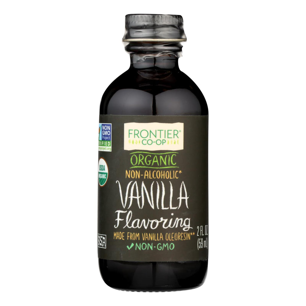 Frontier Herb Vanilla Flavoring - Organic - 2 Oz - Lakehouse Foods