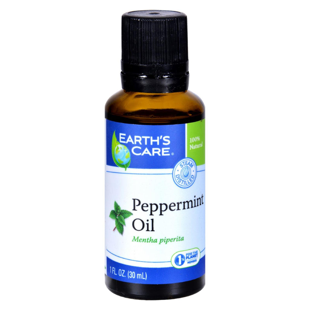 Earth's Care Essential Oil - 100 Percent Pure - Natr - Peppermint - 1 Fl Oz - Lakehouse Foods