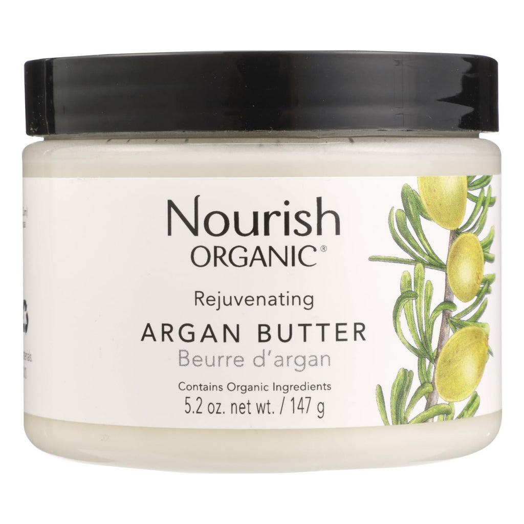 Nourish Argan Butter - Organic - Rejuvenating - 5.2 Oz - 1 Each - Lakehouse Foods