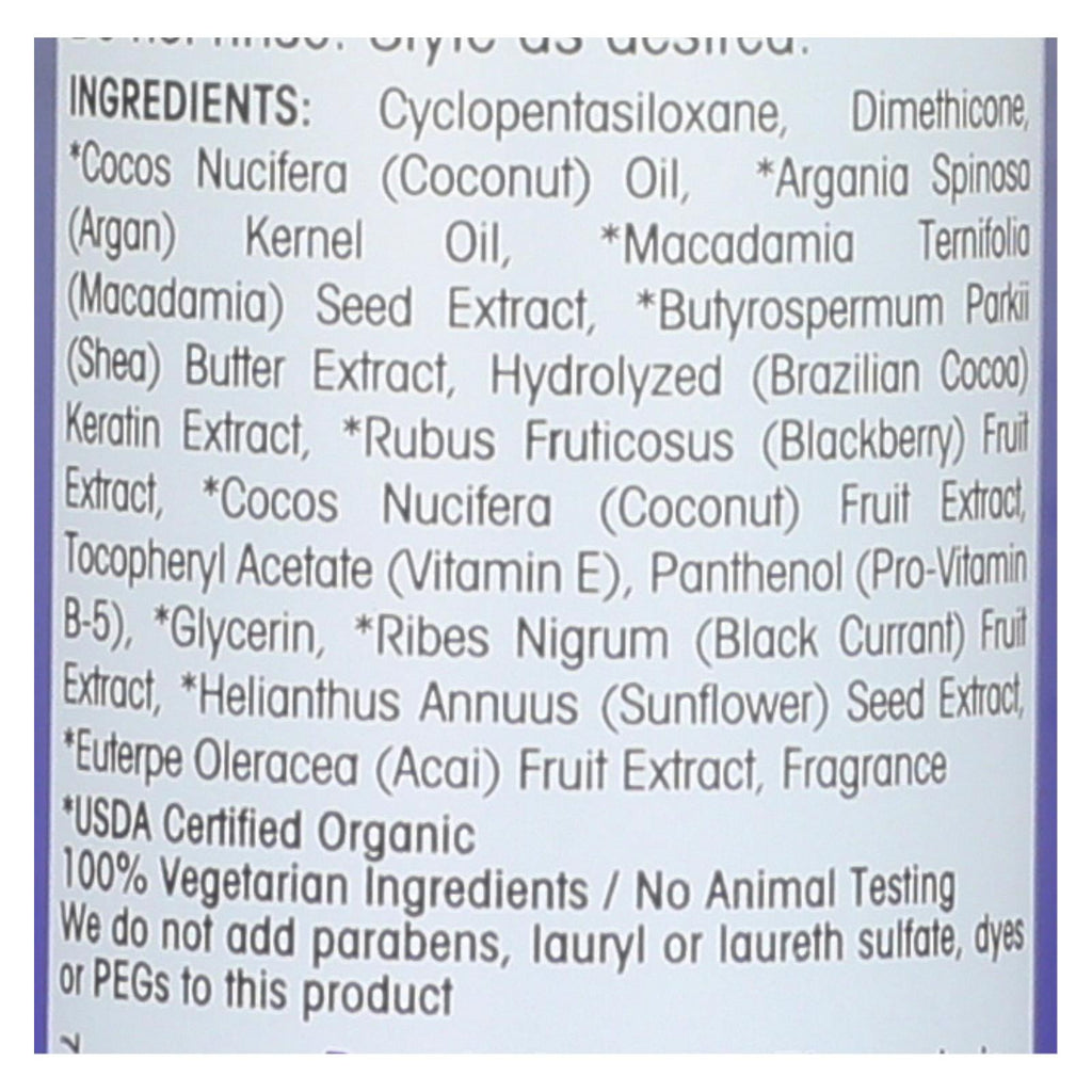 Giovanni Hair Care Products Hair Oil Serum - 2chic - Repairing Super Potion - Blackberry And Coconut Milk - 2.75 Oz - 1 Each - Lakehouse Foods