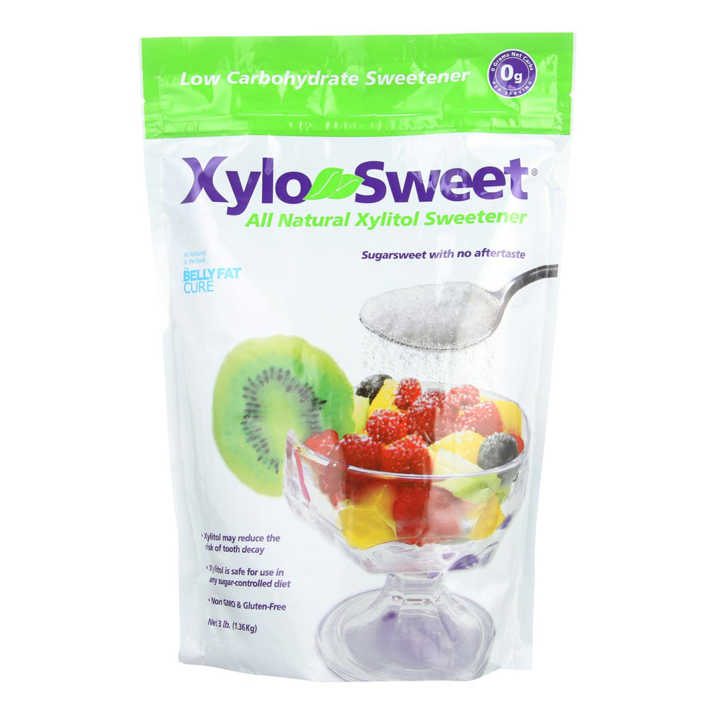 Xylosweet All Natural Low Carb Xylitol Sweetener - 3 Lb. - Lakehouse Foods