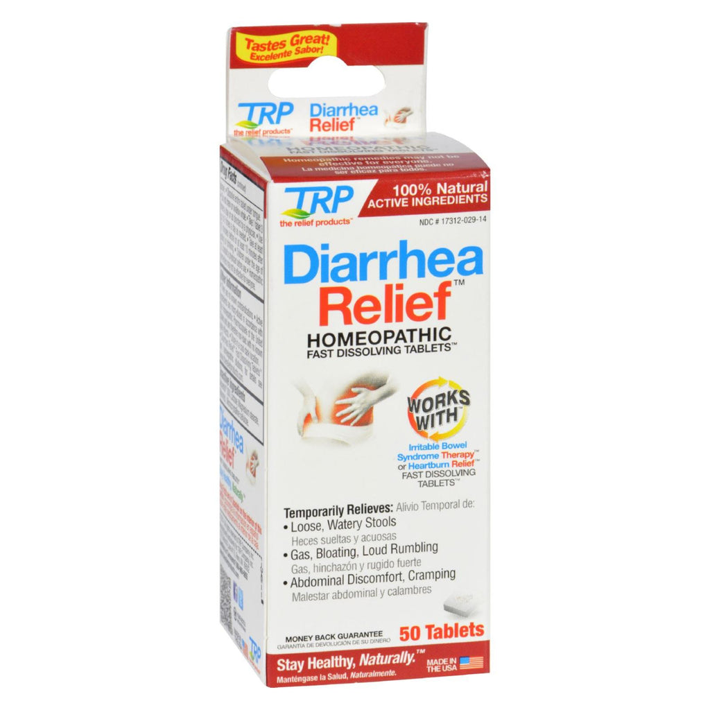Trp Diarrhea Relief - 50 Tablets - Lakehouse Foods
