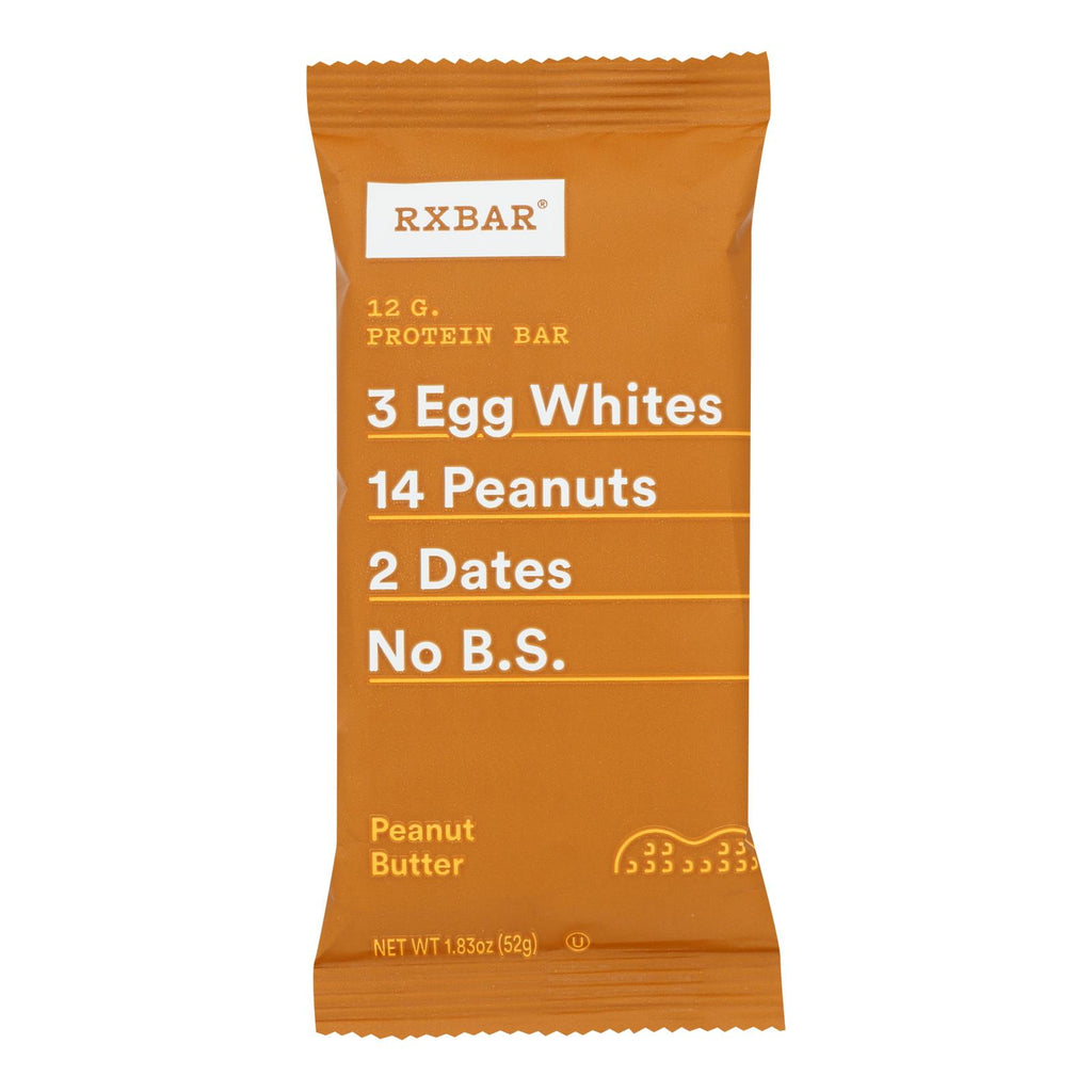 Rxbar - Protein Bar - Peanut Butter - Case Of 12 - 1.83 Oz. - Lakehouse Foods