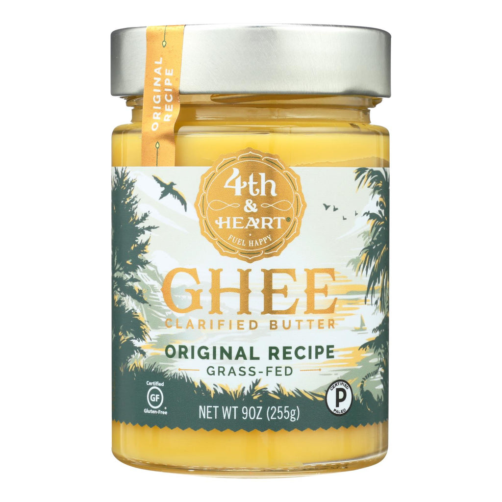 4th And Heart - Ghee Butter - Original - Case Of 6 - 9 Oz. - Lakehouse Foods