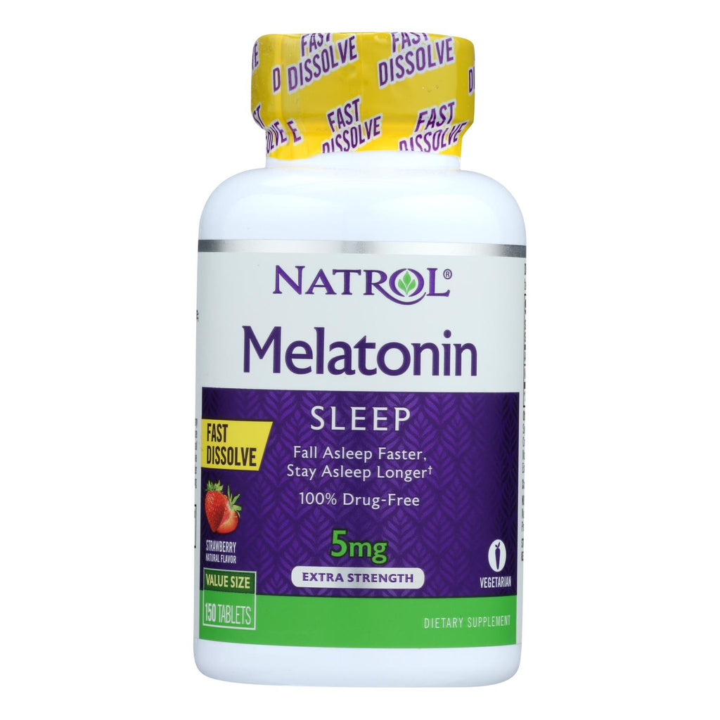 Natrol Melatonin Fast Dissolve Tablets - 5 Mg - 150 Count - Lakehouse Foods