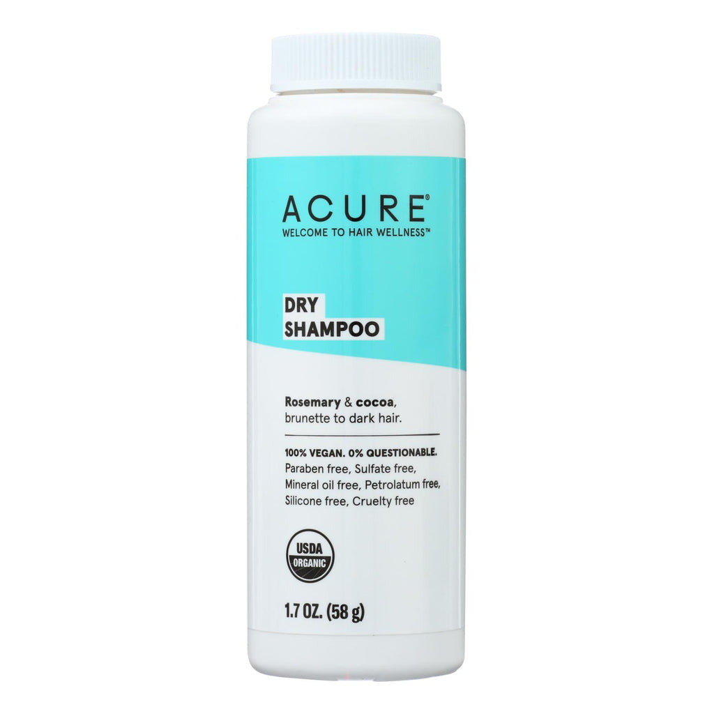 Acure - Shampoo - Organic - Dry - Brnt - Dark - 1.7 Oz - Lakehouse Foods