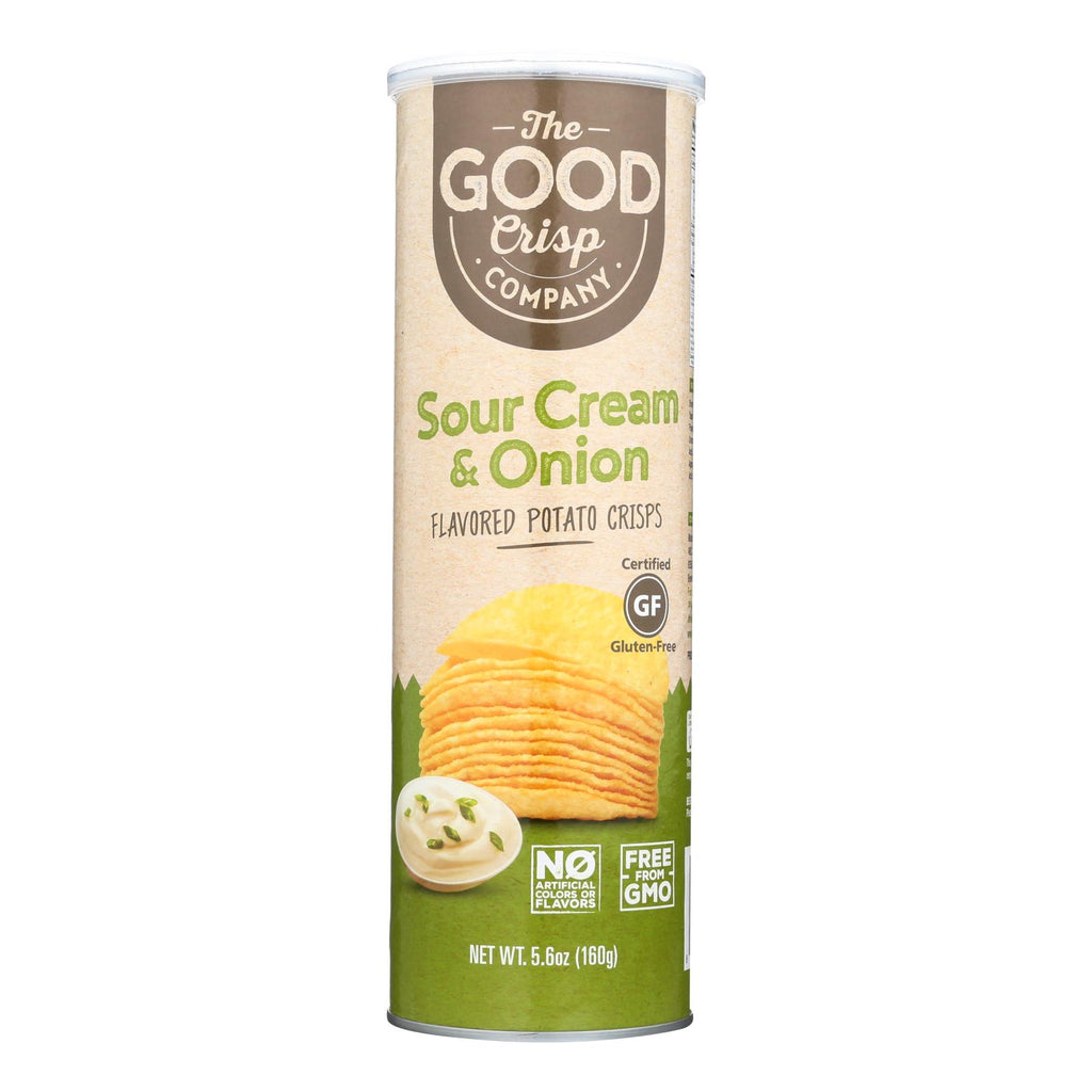 The Good Crisp - Sour Cream And Onion - Case Of 8 - 5.6 Oz. - Lakehouse Foods