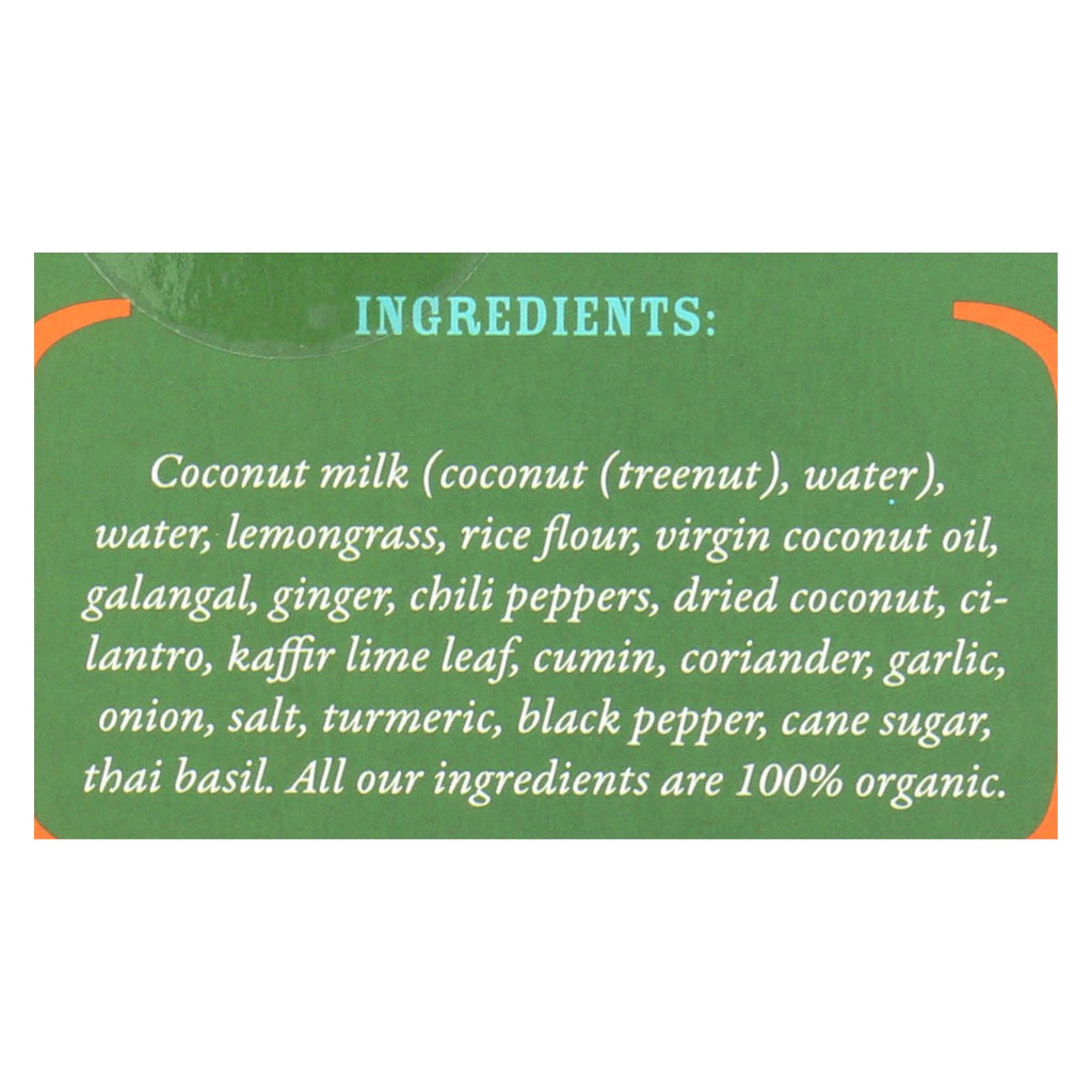 Mike's Organic Curry Love - Organic Curry Simmer Sauce - Green Thai - Case Of 6 - 8.8 Fl Oz. - Lakehouse Foods