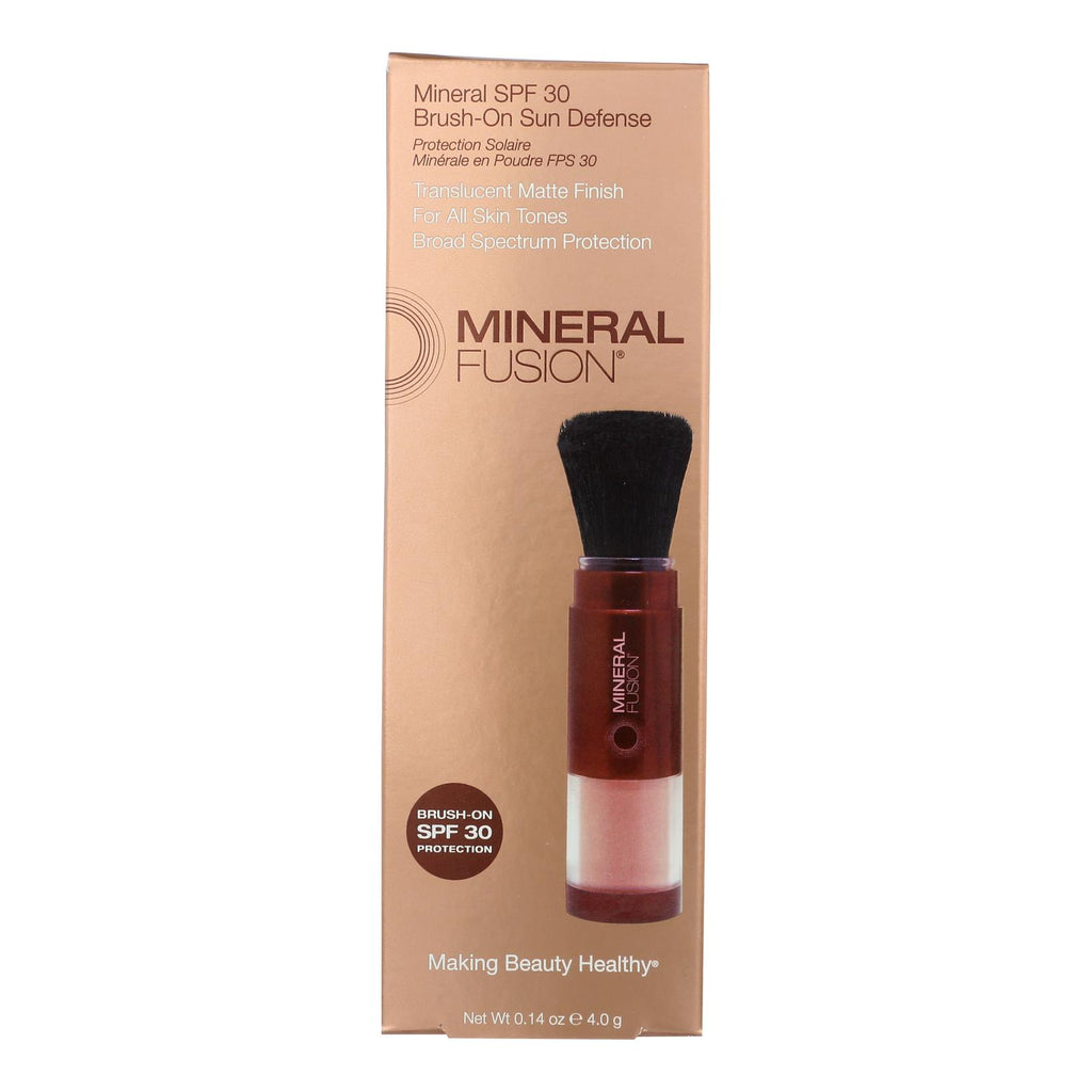 Mineral Fusion - Mineral Brush-on Sun Defense - Spf 30 - 0.14 Oz. - Lakehouse Foods