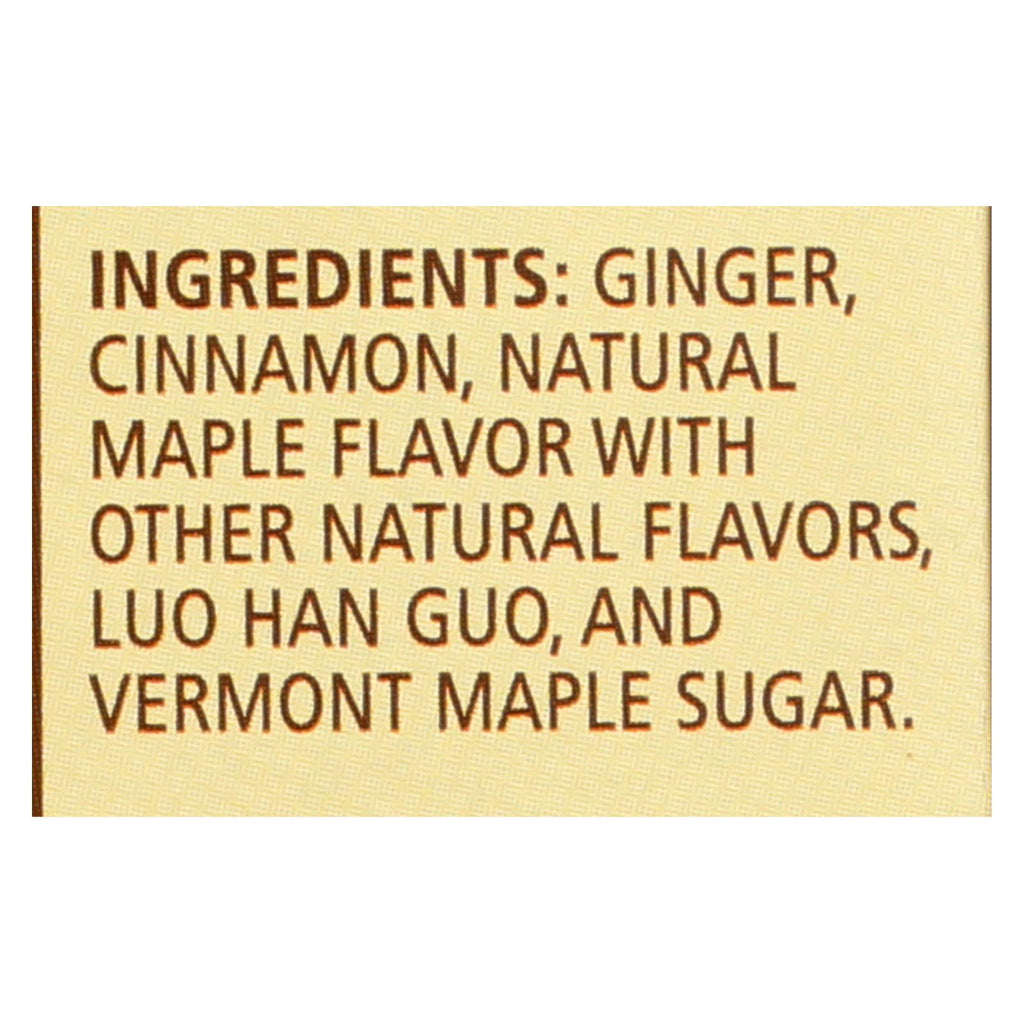 Celestial Seasonings - Tea - Vermont Maple Ginger - Case Of 6 - 20 Bags - Lakehouse Foods