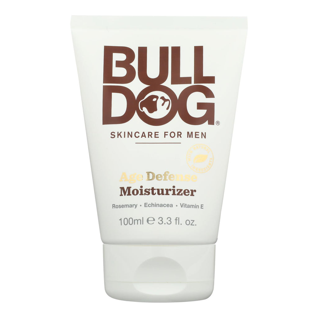Bulldog Natural Skincare - Moisturizer - Age Defense - 3.3 Fl Oz - Lakehouse Foods