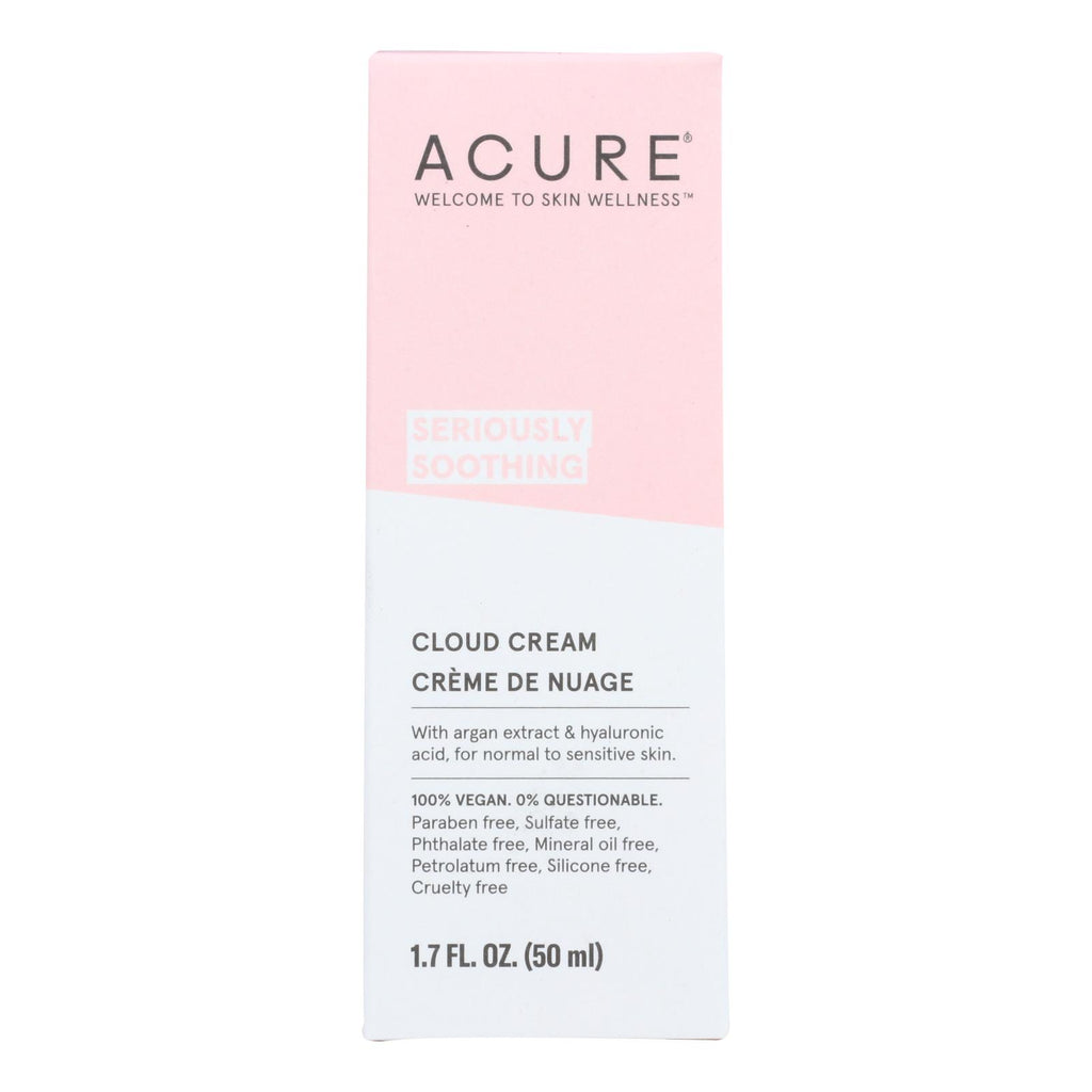 Acure - Cream - Soothing - Cloud - 1.7 Fl Oz - Lakehouse Foods