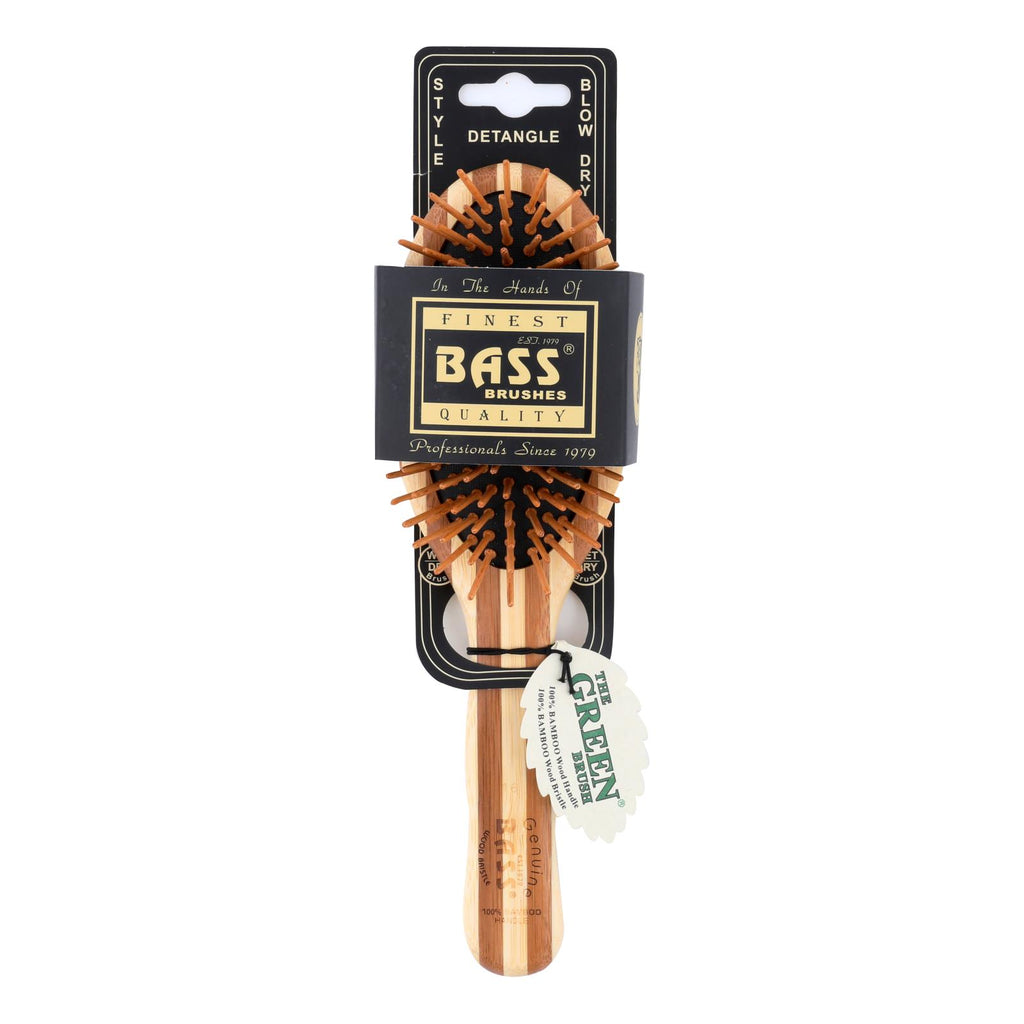 Bass Brushes - Bamboo Wood Bristle Brush - Large - 1 Count - Lakehouse Foods