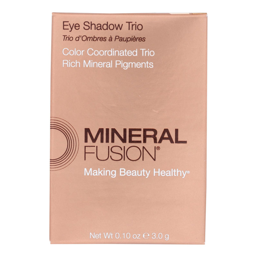 Mineral Fusion - Eye Shadow Trio - Esp Gold - 0.1 Oz. - Lakehouse Foods