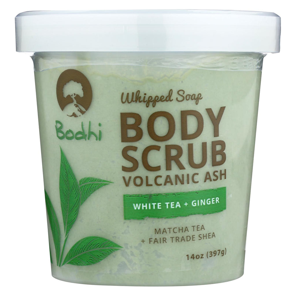 Bodhi - Body Scrub - White Tea And Ginger - Case Of 1 - 14 Oz. - Lakehouse Foods