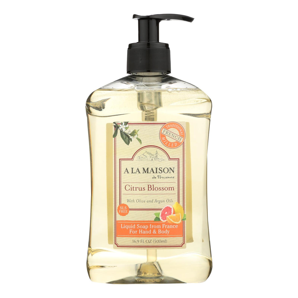 A La Maison - Liquid Hand Soap - Citrus Blossom - 16.9 Fl Oz. - Lakehouse Foods