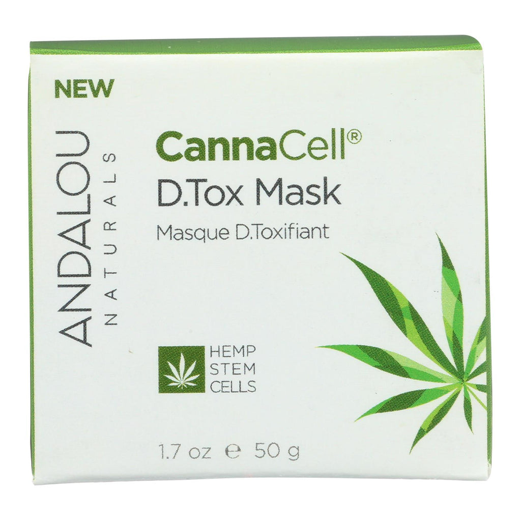 Andalou Naturals - Cannacell D.tox Mask - 1.7 Oz. - Lakehouse Foods