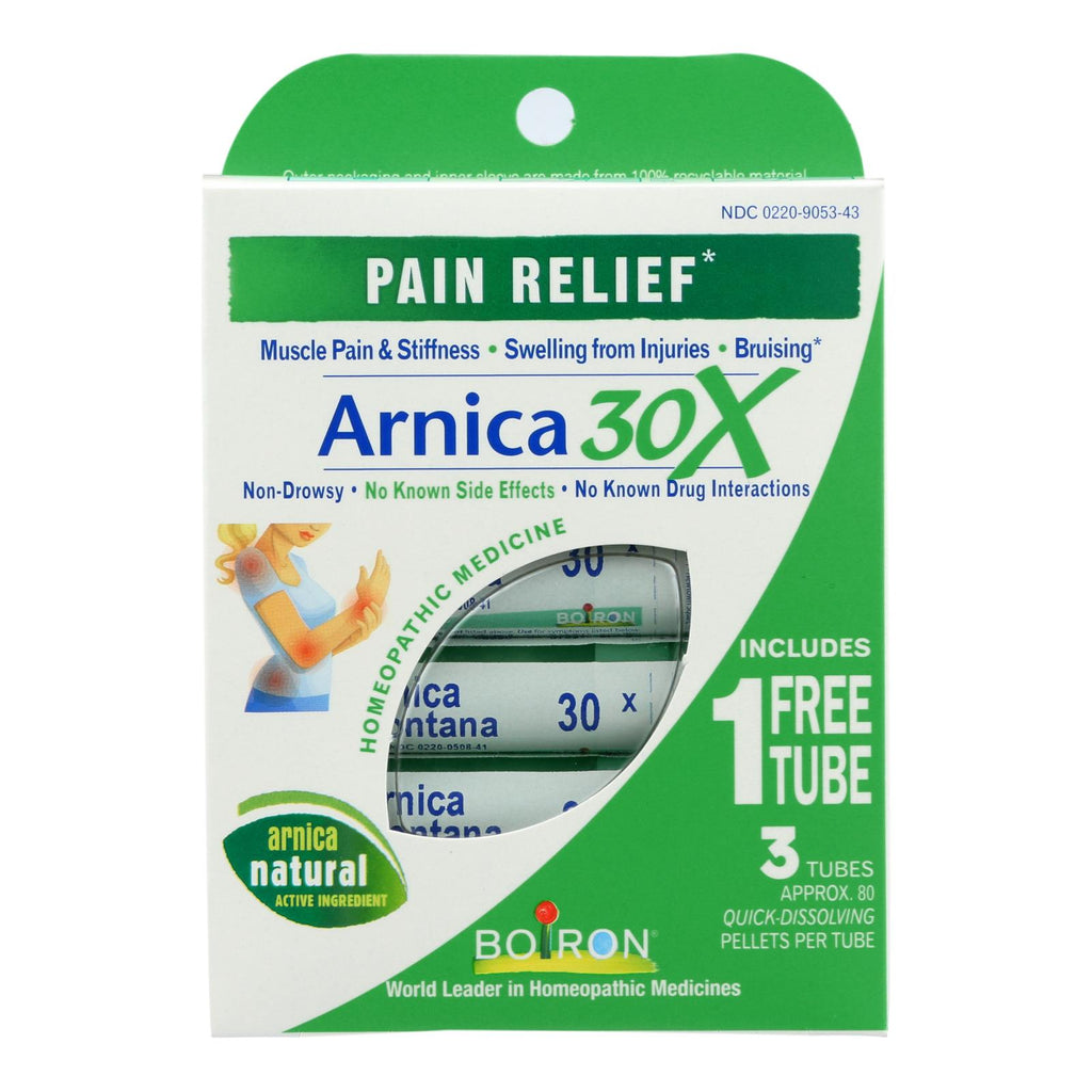 Boiron - Arnicare 30x Pain Relief Tube - 3 Count - Lakehouse Foods