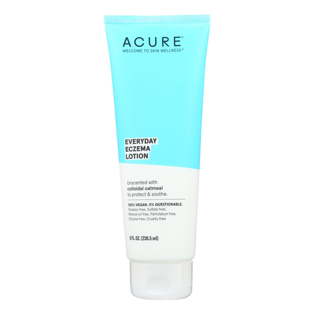 Acure - Lotion - Everyday Eczema - Unscented With Oatmeal - 8 Fl Oz. - Lakehouse Foods