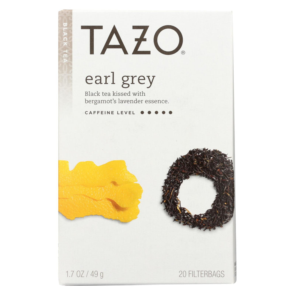 Tazo Tea Scented Black Tea - Earl Grey - Case Of 6 - 20 Bag - Lakehouse Foods