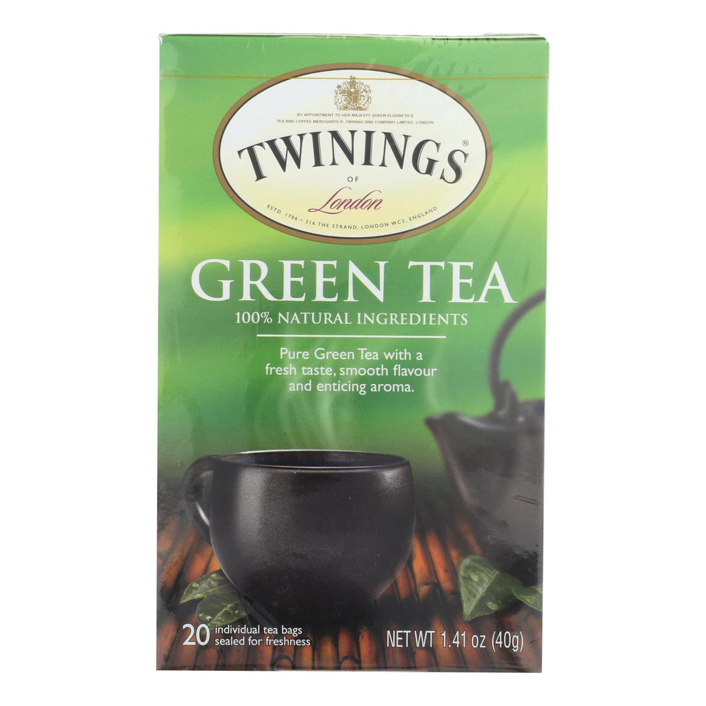 Twining's Tea Green Tea - Natural - Case Of 6 - 20 Bags - Lakehouse Foods