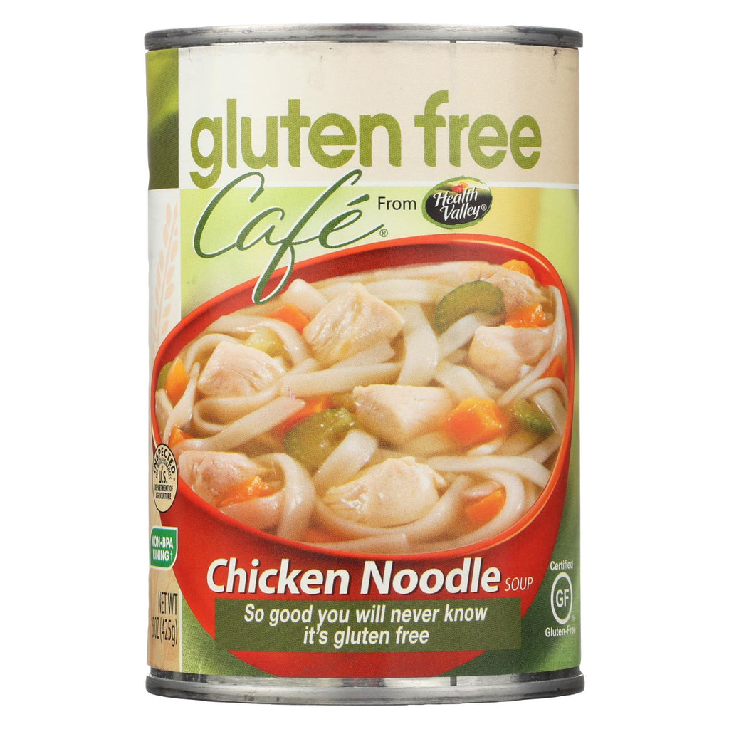 Gluten Free Caf? Noodle Soup - Chicken - Case Of 12 - 15 Oz. - Lakehouse Foods
