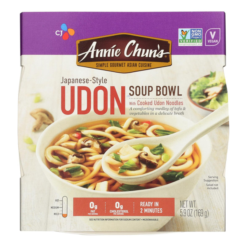 Annie Chun's Udon Soup Bowl - Case Of 6 - 5.9 Oz. - Lakehouse Foods