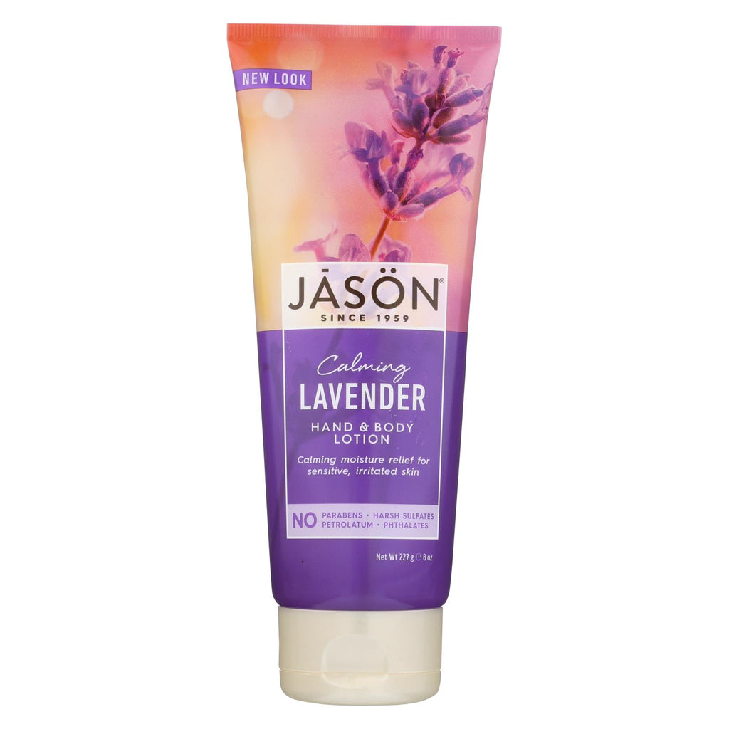 Jason Pure Natural Hand And Body Lotion Calming Lavender - 8 Fl Oz - Lakehouse Foods