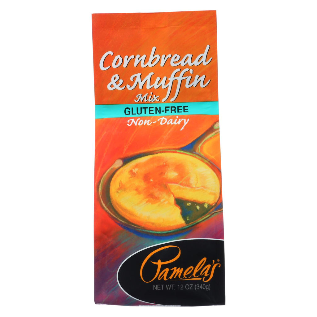 Pamela's Products - Cornbread And Muffin - Mix - Case Of 6 - 12 Oz. - Lakehouse Foods
