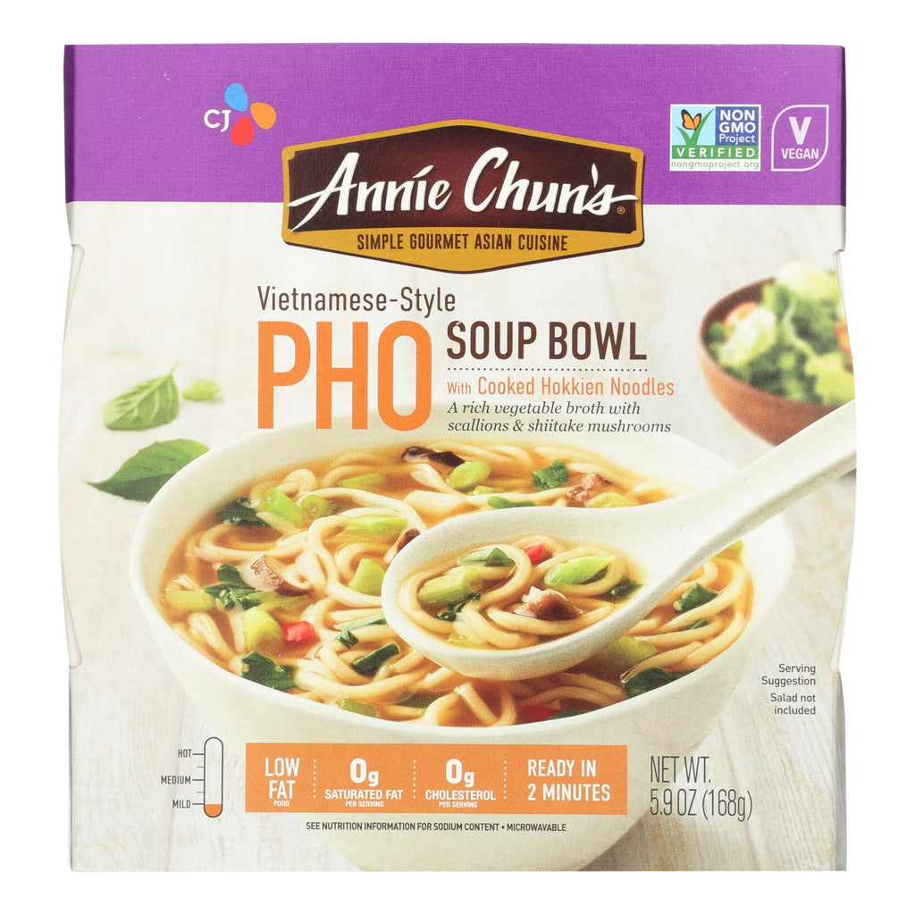 Annie Chun's Vietnamese Pho Soup Bowl - Case Of 6 - 6 Oz. - Lakehouse Foods