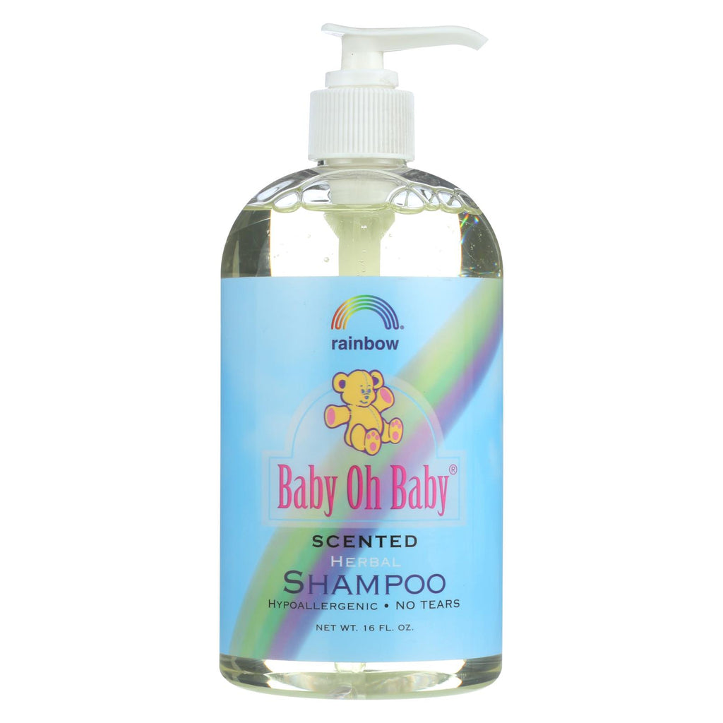 Rainbow Research Shampoo - Organic Herbal - Baby - Scented - 16 Fl Oz - Lakehouse Foods