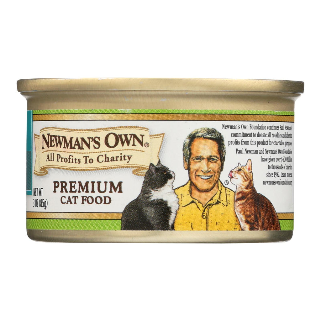 Newman's Own Organics Turkey Cat Food - Organic - Case Of 24 - 3 Oz. - Lakehouse Foods