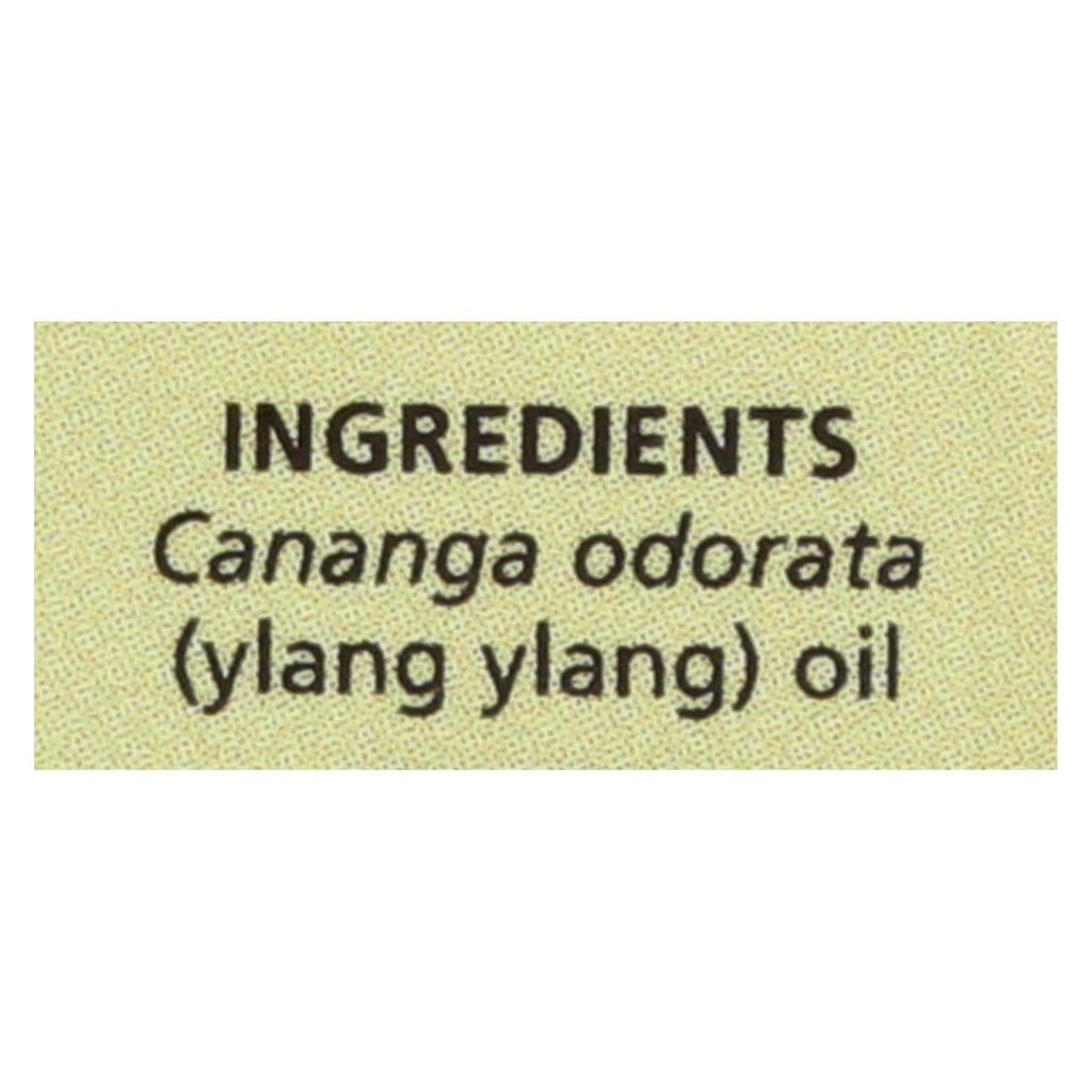 Aura Cacia - Pure Essential Oil Ylang Ylang - 0.5 Fl Oz - Lakehouse Foods