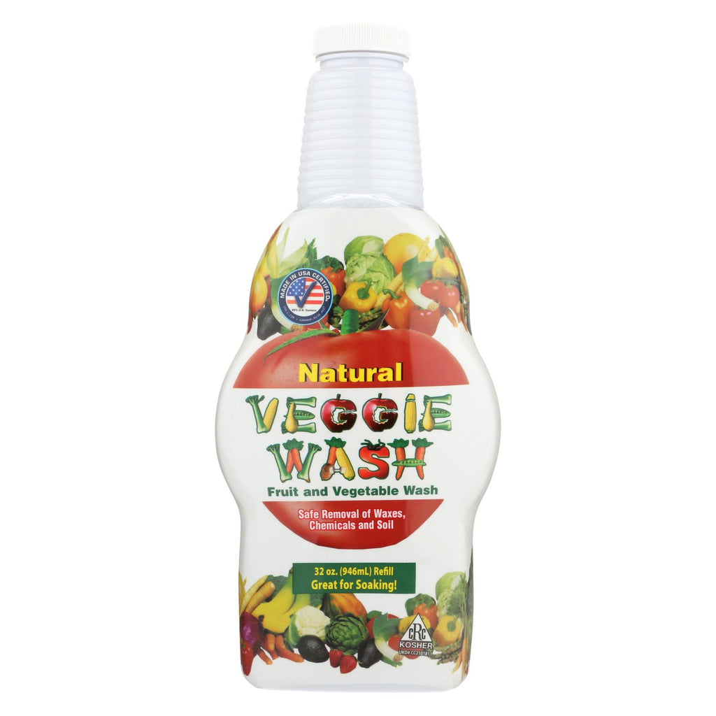 Citrus Magic All Natural Fruit And Vegetable Wash- Soaker Bottle - 32 Fl Oz - Lakehouse Foods
