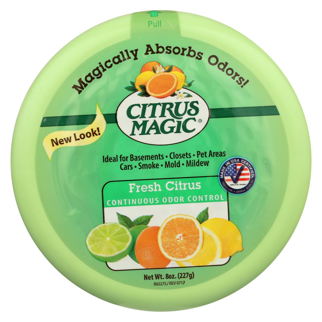 Citrus Magic Solid Air Freshener - 8 Oz - Case Of 6 - Lakehouse Foods