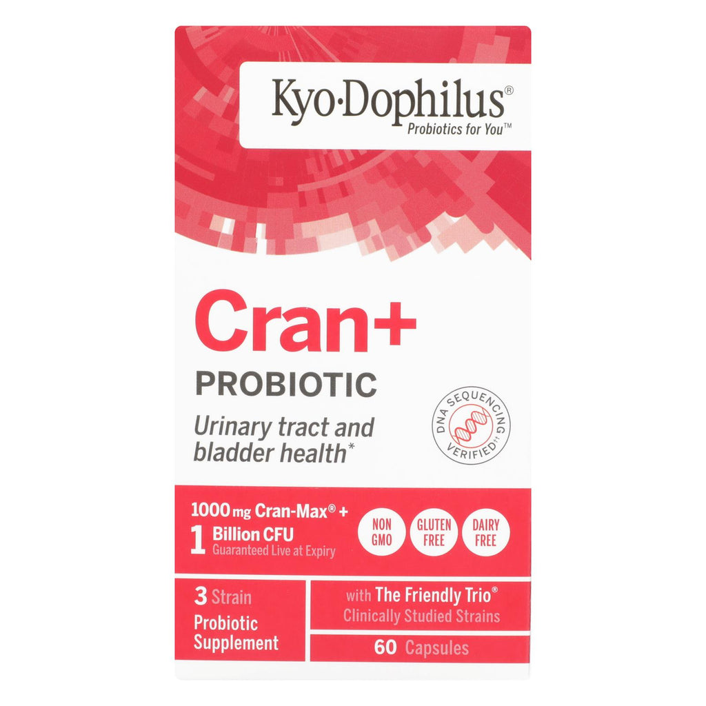 Kyolic - Cran Logic Cran-max Cranberry Extract Plus Probiotics - 60 Capsules - Lakehouse Foods
