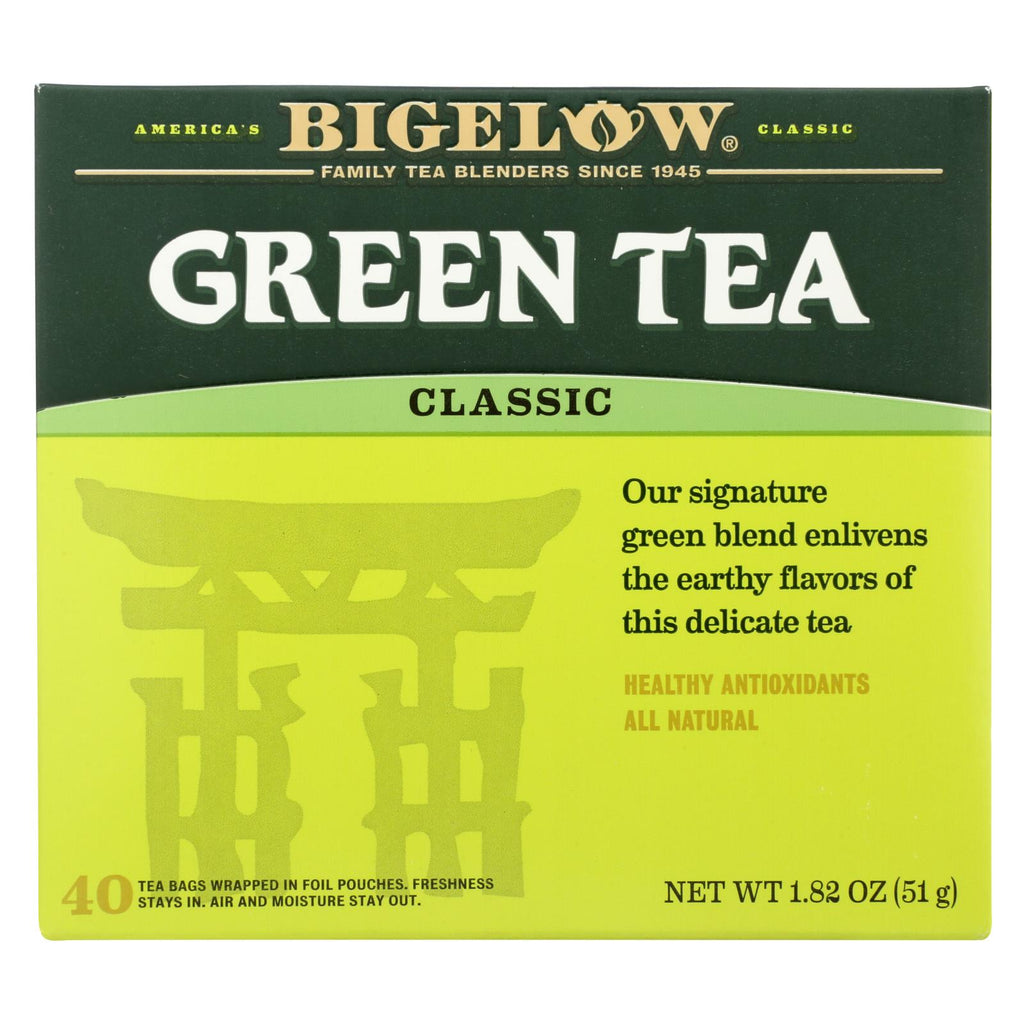 Bigelow Tea Tea - Green - Case Of 6 - 40 Bag - Lakehouse Foods
