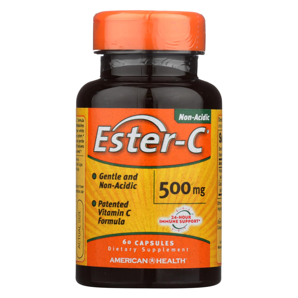 American Health - Ester-c - 500 Mg - 60 Capsules - Lakehouse Foods