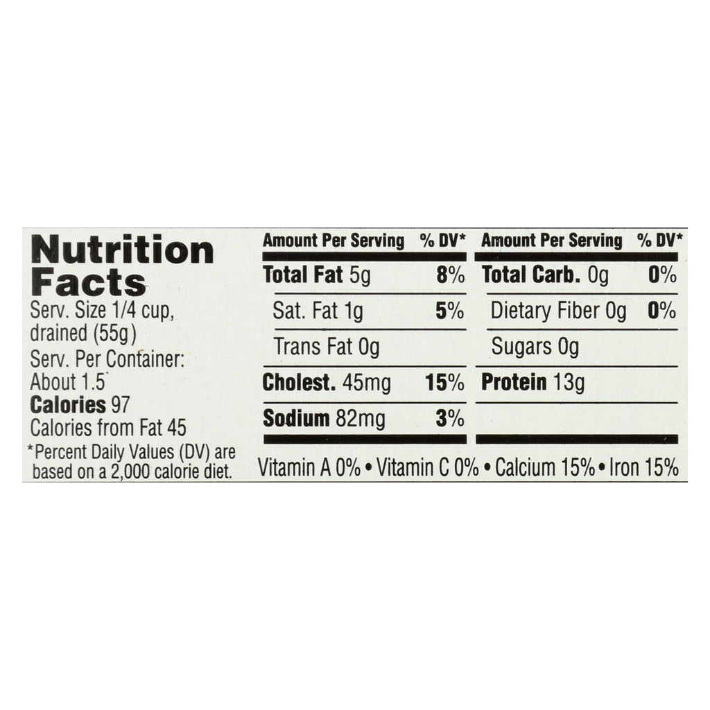 Season Brand Sardines In Water  - No Salt Added - Case Of 12 - 4.375 Oz. - Lakehouse Foods