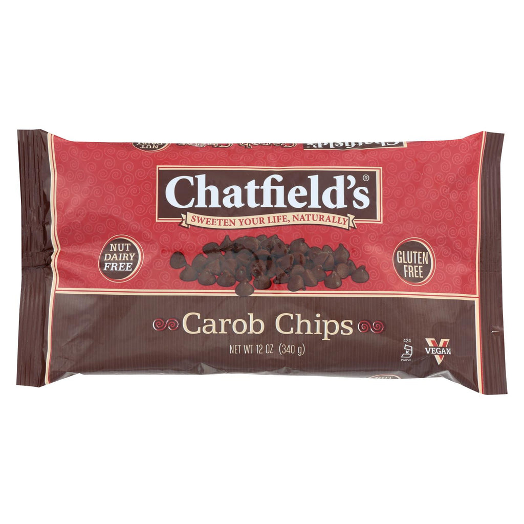 Chatfield's Dairy Free Carob Morsels - Case Of 12 - 12 Oz - Lakehouse Foods