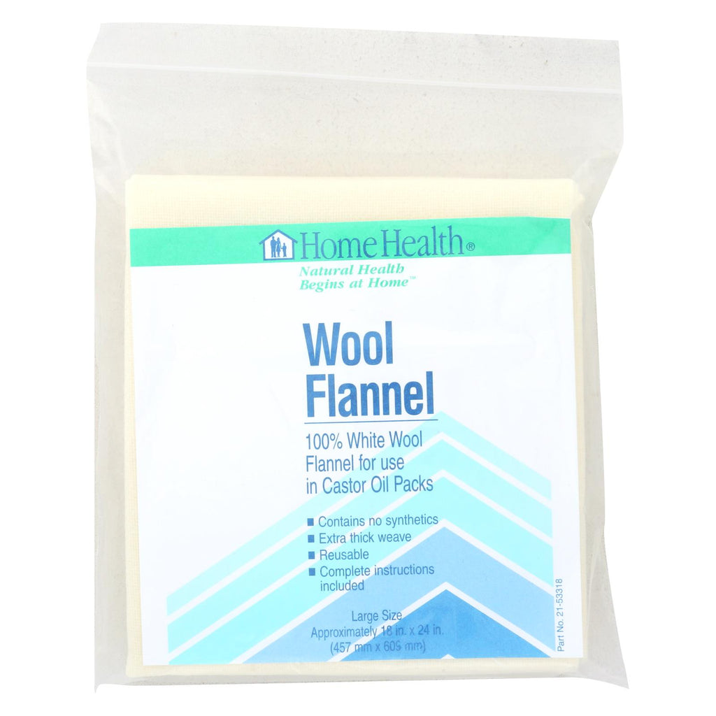Home Health Wool Flannel Large Size - 1 Cloth - Lakehouse Foods