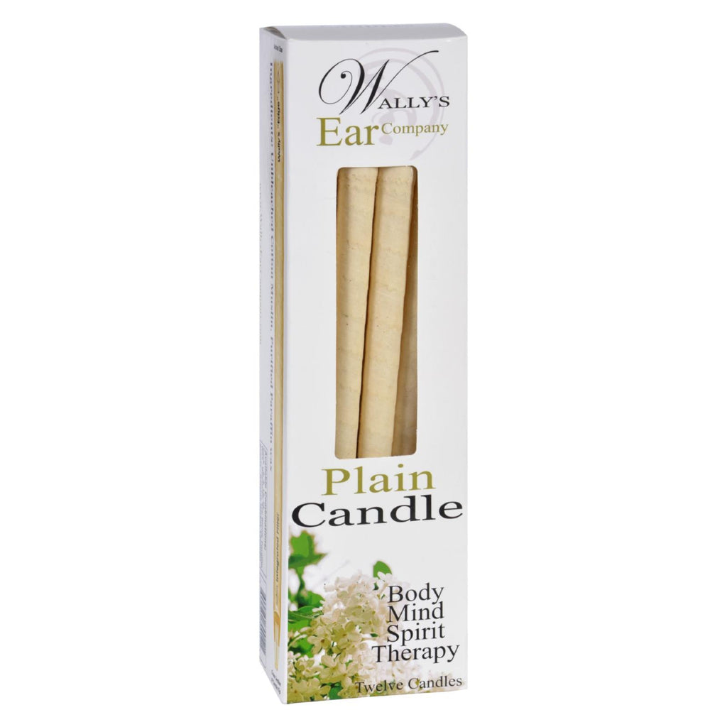Wally's Candle - Plain - 12 Candles - Lakehouse Foods