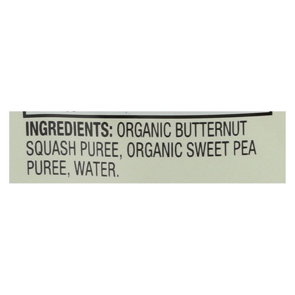 Earth's Best Organic Squash And Sweet Peas Baby Food Puree - Stage 2 - Case Of 12 - 3.5 Oz. - Lakehouse Foods