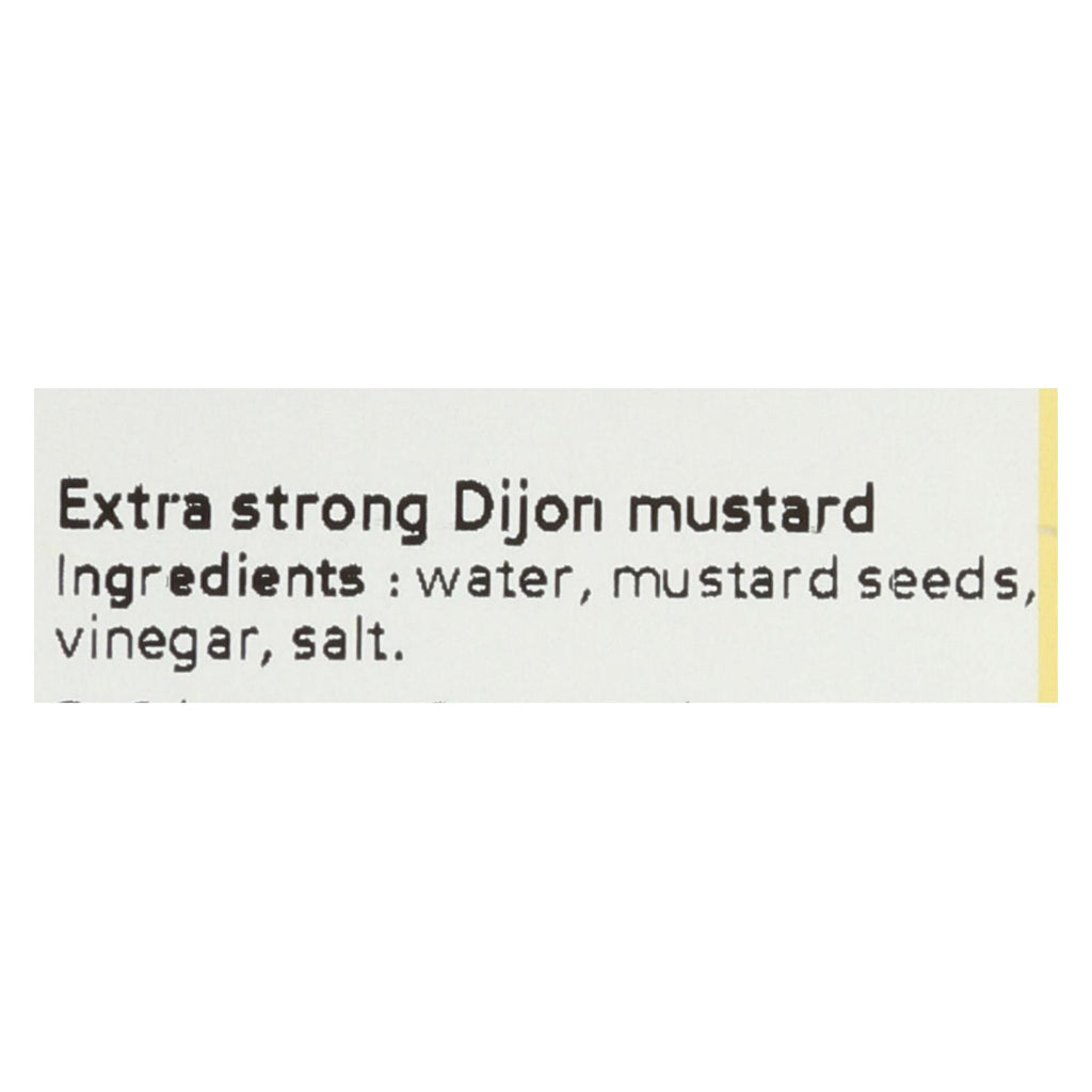 Beaufor Extra Strong Dijon Mustard - Case Of 12 - 7.05 Oz - Lakehouse Foods