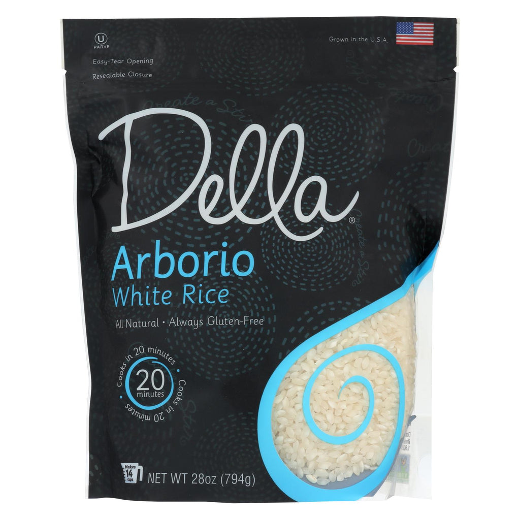 Della - Arborio White Rice - Case Of 6 - 28 Oz. - Lakehouse Foods