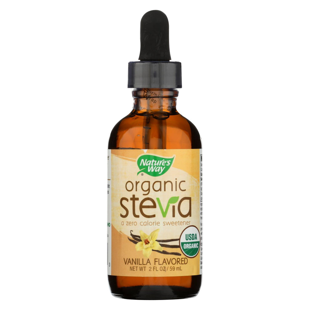 Nature's Way - Stevia - Organic - Vanilla - Drops - 2 Oz - Lakehouse Foods