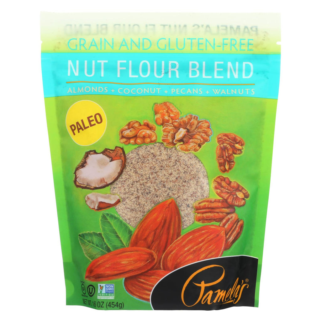Pamela's Products - Nut Flour Blend - Almonds - Case Of 6 - 16 Oz. - Lakehouse Foods