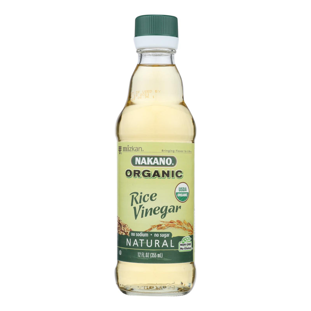 Nakano Vinegar - Organic - Natural Rice - Case Of 6 - 12 Oz - Lakehouse Foods